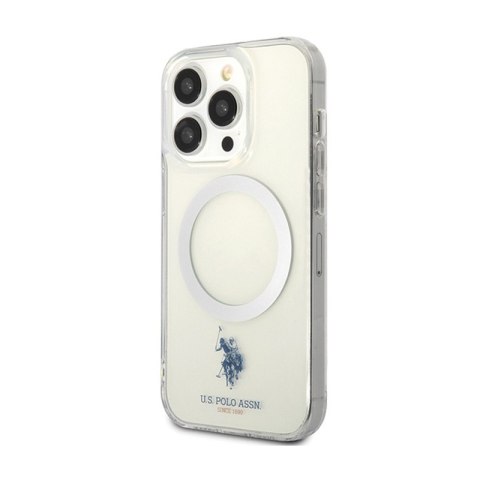 US Polo Assn MagSafe Collection - Etui iPhone 15 Pro (przezroczysty) US Polo Assn MagSafe Collection - Etui iPhone 15 Pro (przezroczysty)