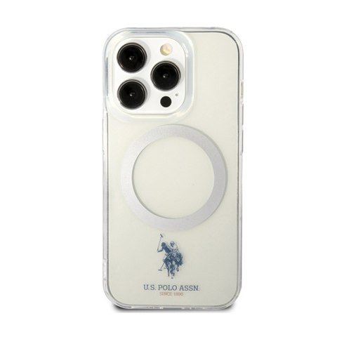 US Polo Assn MagSafe Collection - Etui iPhone 15 Pro (przezroczysty) US Polo Assn MagSafe Collection - Etui iPhone 15 Pro (przezroczysty)