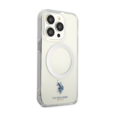 US Polo Assn MagSafe Collection - Etui iPhone 15 Pro (przezroczysty) US Polo Assn MagSafe Collection - Etui iPhone 15 Pro (przezroczysty)