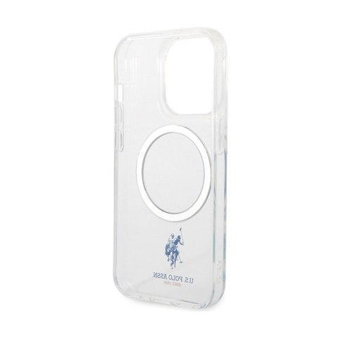 US Polo Assn MagSafe Collection - Etui iPhone 15 Pro (przezroczysty) US Polo Assn MagSafe Collection - Etui iPhone 15 Pro (przezroczysty)