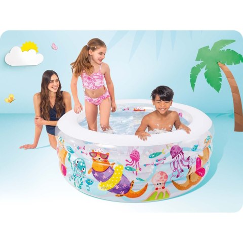 Basen dmuchany akwarium 152 x 56 cm INTEX 58480 Basen dmuchany akwarium 152 x 56 cm INTEX 58480