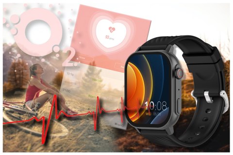 SMARTWATCH UNISEX GRAVITY GT15-5 - ROZMOWY BLUETOOTH, DODATKOWY PASEK (sg029e) SMARTWATCH UNISEX GRAVITY GT15-5 - ROZMOWY BLUETOOTH, DODATKOWY PASEK (sg029e)