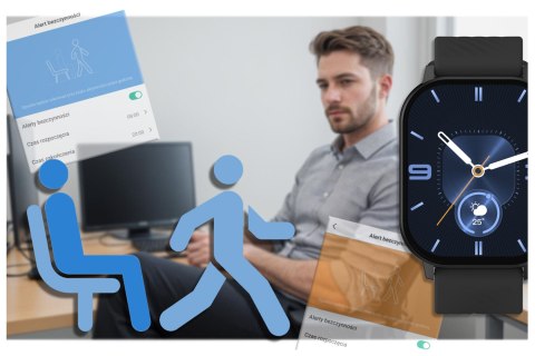 SMARTWATCH UNISEX GRAVITY GT15-5 - ROZMOWY BLUETOOTH, DODATKOWY PASEK (sg029e) SMARTWATCH UNISEX GRAVITY GT15-5 - ROZMOWY BLUETOOTH, DODATKOWY PASEK (sg029e)