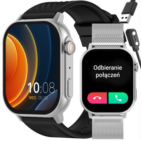 SMARTWATCH UNISEX GRAVITY GT15-9 - ROZMOWY BLUETOOTH, DODATKOWY PASEK (sg029i) SMARTWATCH UNISEX GRAVITY GT15-9 - ROZMOWY BLUETOOTH, DODATKOWY PASEK (sg029i)