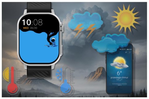 SMARTWATCH UNISEX GRAVITY GT15-9 - ROZMOWY BLUETOOTH, DODATKOWY PASEK (sg029i) SMARTWATCH UNISEX GRAVITY GT15-9 - ROZMOWY BLUETOOTH, DODATKOWY PASEK (sg029i)