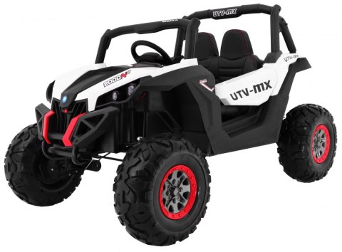Buggy SuperStar dla dzieci Biały + Napęd 4x4 + Pilot + Bagażnik + MP3 LED + Blokada drzwi Buggy SuperStar dla dzieci Biały + Napęd 4x4 + Pilot + Bagażnik + MP3 LED + Blokada drzwi