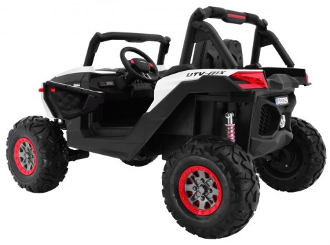 Buggy SuperStar dla dzieci Biały + Napęd 4x4 + Pilot + Bagażnik + MP3 LED + Blokada drzwi Buggy SuperStar dla dzieci Biały + Napęd 4x4 + Pilot + Bagażnik + MP3 LED + Blokada drzwi