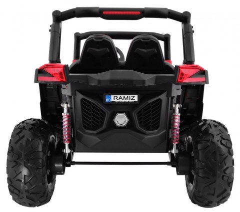 Buggy SuperStar dla dzieci Czerwony + Napęd 4x4 + Pilot + Bagażnik + MP3 LED + Blokada drzwi Buggy SuperStar dla dzieci Czerwony + Napęd 4x4 + Pilot + Bagażnik + MP3 LED + Blokada drzwi