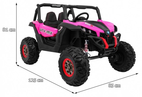 Buggy SuperStar dla dzieci Różowy + Napęd 4x4 + Pilot + Bagażnik + MP3 LED + Blokada drzwi Buggy SuperStar dla dzieci Różowy + Napęd 4x4 + Pilot + Bagażnik + MP3 LED + Blokada drzwi