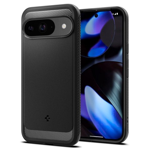 Spigen Rugged Armor - Etui do Google Pixel 9 / 9 Pro (Matte Black) Spigen Rugged Armor - Etui do Google Pixel 9 / 9 Pro (Matte Black)