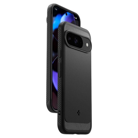 Spigen Rugged Armor - Etui do Google Pixel 9 / 9 Pro (Matte Black) Spigen Rugged Armor - Etui do Google Pixel 9 / 9 Pro (Matte Black)