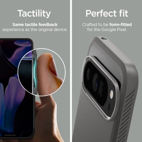 Spigen Rugged Armor - Etui do Google Pixel 9 Pro XL (Marble Grey) Spigen Rugged Armor - Etui do Google Pixel 9 Pro XL (Marble Grey)