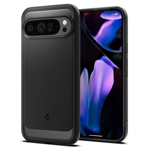 Spigen Rugged Armor - Etui do Google Pixel 9 Pro XL (Matte Black) Spigen Rugged Armor - Etui do Google Pixel 9 Pro XL (Matte Black)