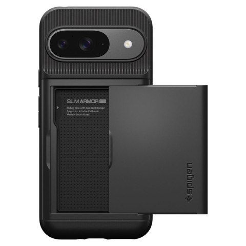 Spigen Slim Armor CS - Etui do Google Pixel 9 / 9 Pro (Czarny) Spigen Slim Armor CS - Etui do Google Pixel 9 / 9 Pro (Czarny)