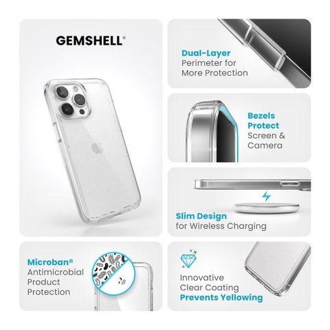 Speck Gemshell - Etui iPhone 15 Pro Max (Clear) Speck Gemshell - Etui iPhone 15 Pro Max (Clear)