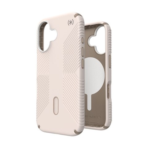 Speck Presidio2 Grip ClickLock & MagSafe - Etui iPhone 16 (Bleached Bone / Heirloom Gold / Hazel Brown) Speck Presidio2 Grip ClickLock & MagSafe - Etui iPhone 16 (Bleached Bone / Heirloom Gold / Hazel Brown)