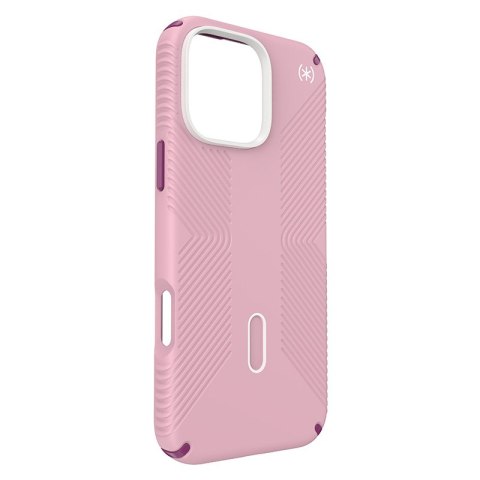Speck Presidio2 Grip ClickLock & MagSafe - Etui iPhone 16 Pro Max (Wednesday Pink / Boysenberry Purple / White) Speck Presidio2 Grip ClickLock & MagSafe - Etui iPhone 16 Pro Max (Wednesday Pink / Boysenberry Purple / White)