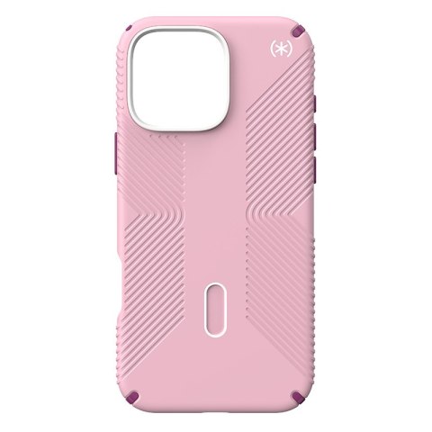 Speck Presidio2 Grip ClickLock & MagSafe - Etui iPhone 16 Pro Max (Wednesday Pink / Boysenberry Purple / White) Speck Presidio2 Grip ClickLock & MagSafe - Etui iPhone 16 Pro Max (Wednesday Pink / Boysenberry Purple / White)