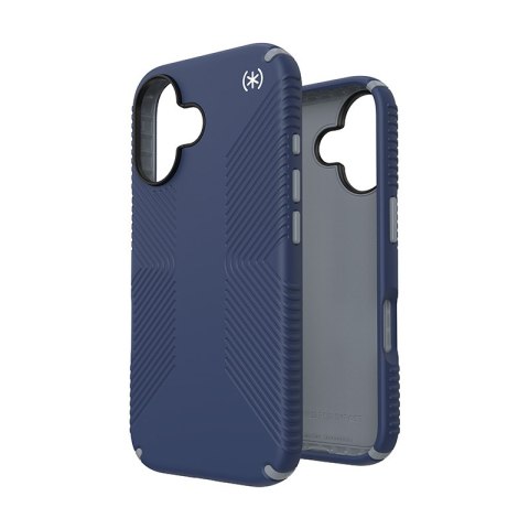 Speck Presidio2 Grip - Etui iPhone 16 (Coastal Blue / Dust Grey / White) Speck Presidio2 Grip - Etui iPhone 16 (Coastal Blue / Dust Grey / White)