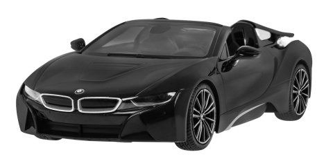 BMW i8 Roadster czarny RASTAR model 1:12 Zdalnie sterowane auto + pilot 2,4 GHz BMW i8 Roadster czarny RASTAR model 1:12 Zdalnie sterowane auto + pilot 2,4 GHz