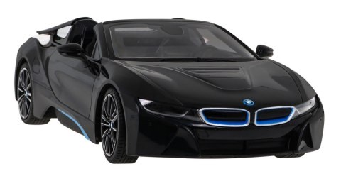 BMW i8 Roadster czarny RASTAR model 1:12 Zdalnie sterowane auto + pilot 2,4 GHz BMW i8 Roadster czarny RASTAR model 1:12 Zdalnie sterowane auto + pilot 2,4 GHz