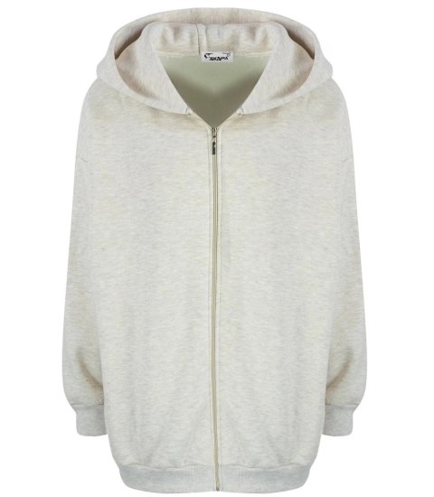 Ciepła bluza unisex oversize nieskończoność (Ecru) Ciepła bluza unisex oversize nieskończoność (Ecru)