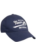 Czapka z daszkiem haft ozdobiona napisem NEW YORK (Granatowy)
