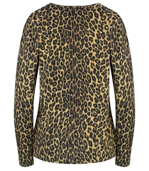 Klasyczny damski sweter w panterkę Elegancki VALERIA (Brązowy || Wielokolorowy) Klasyczny damski sweter w panterkę Elegancki VALERIA (Brązowy || Wielokolorowy)