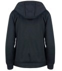 Rozpinana bluza kangurka z kapturem DYLAN (Czarny)