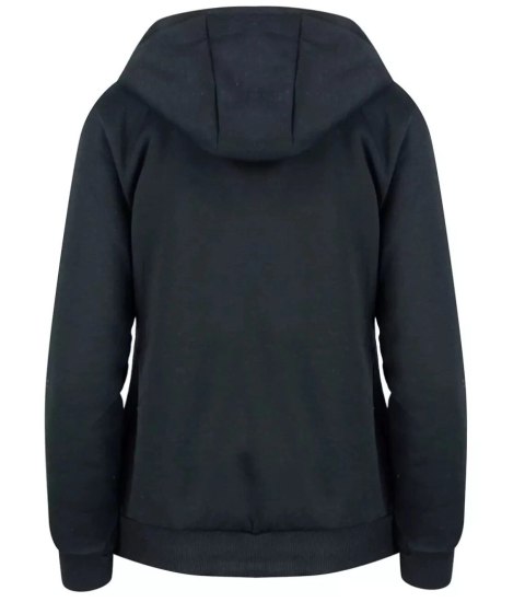 Rozpinana bluza kangurka z kapturem DYLAN (Czarny) Rozpinana bluza kangurka z kapturem DYLAN (Czarny)