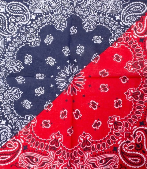 Bandana bandanka kwadratowa chusta Modne wzory Bawełna (Czerwony || Granatowy) Bandana bandanka kwadratowa chusta Modne wzory Bawełna (Czerwony || Granatowy)