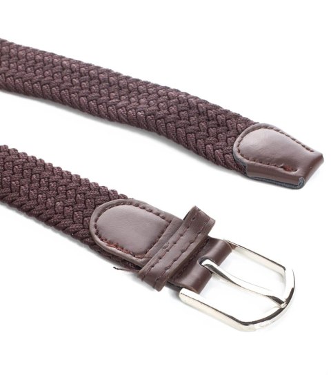 Casualowy damski pasek 2,5 cm pleciona taśma (Brązowy) Casualowy damski pasek 2,5 cm pleciona taśma (Brązowy)