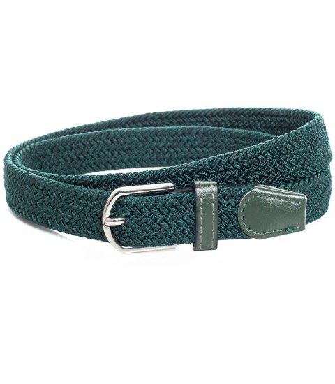Casualowy damski pasek 2,5 cm pleciona taśma (Zielony) Casualowy damski pasek 2,5 cm pleciona taśma (Zielony)