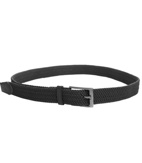 Casualowy męski pasek 3,5 cm pleciona taśma (Czarny) Casualowy męski pasek 3,5 cm pleciona taśma (Czarny)