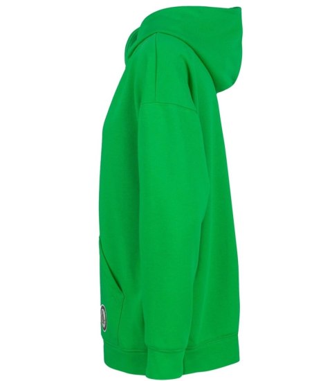 Luźna bluza oversize z kapturem kangurka ELIZABETH (Zielony) Luźna bluza oversize z kapturem kangurka ELIZABETH (Zielony)