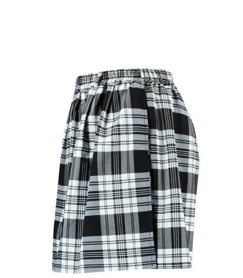 Szorty damskie spódnico spodenki w kratkę Elegancka plus size IZA (Wielokolorowy || Czarny) Szorty damskie spódnico spodenki w kratkę Elegancka plus size IZA (Wielokolorowy || Czarny)