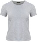 Bluzka koszulka t-shirt top bawełniana (Szary)