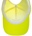 Damska czapka z daszkiem UNIQUE z dziurą na kucyk (Żółty)