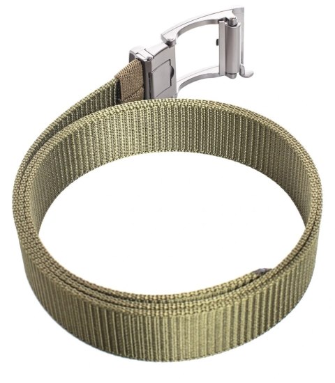 Uniwersalny męski pasek 125/3,5 cm Metalowa sprzączka zaciskowa Elegancki (Zielony) Uniwersalny męski pasek 125/3,5 cm Metalowa sprzączka zaciskowa Elegancki (Zielony)