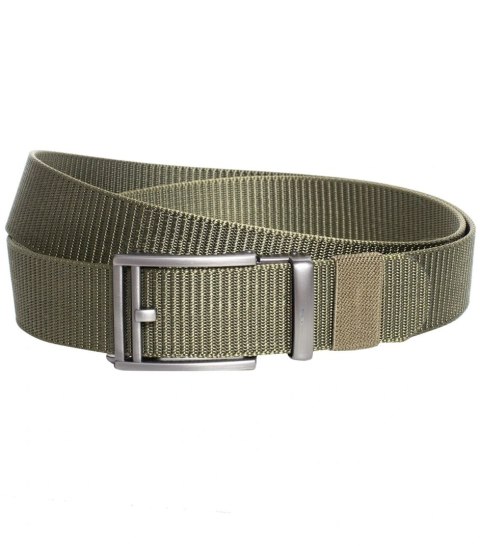 Uniwersalny męski pasek 125/3,5 cm Metalowa sprzączka zaciskowa Elegancki (Zielony) Uniwersalny męski pasek 125/3,5 cm Metalowa sprzączka zaciskowa Elegancki (Zielony)
