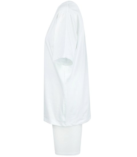 Komplet bawełniany t-shirt koszulka + krótkie legginsy SPIREL (Biały) Komplet bawełniany t-shirt koszulka + krótkie legginsy SPIREL (Biały)
