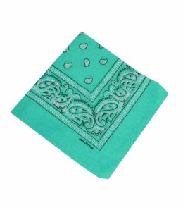 Chusta maska na twarz bandamka bandana kolory (Zielony)