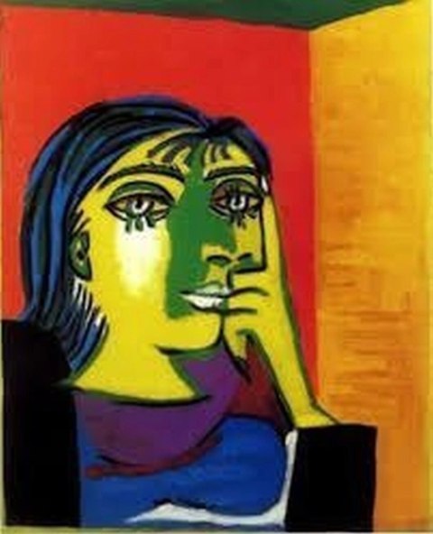 Oryginalny długi piękny szal Elegancki OBRAZY (Dora Maar) Oryginalny długi piękny szal Elegancki OBRAZY (Dora Maar)