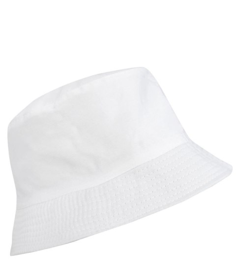 Dwustronny kapelusz BUCKET HAT print listki (Biały) Dwustronny kapelusz BUCKET HAT print listki (Biały)