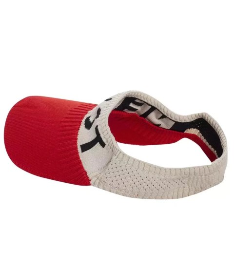 Materiałowy daszek z elastyczną gumką NEWST (Czerwony)