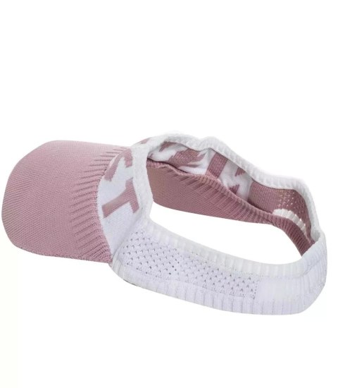 Materiałowy daszek z elastyczną gumką NEWST (Różowy)