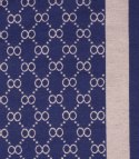 Szal Tkany szalik elegancka chusta pashmina (Fioletowy)