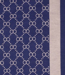Szal Tkany szalik elegancka chusta pashmina (Fioletowy)
