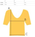 Bluzka koszulka dekolt V krótki rękaw Elegancka (Czarny) 5XL/6XL