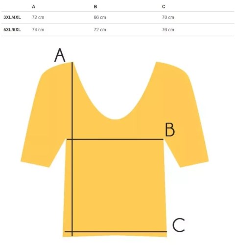 Bluzka koszulka dekolt V krótki rękaw Elegancka (Czarny) 5XL/6XL Bluzka koszulka dekolt V krótki rękaw Elegancka (Czarny) 5XL/6XL